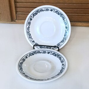 Corelle Old Town Blue Saucers - Set of 2 - Blue Onion - Corelle Dinnerware