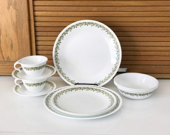 Corelle Spring Blossom Dinnerware Set for 2 - 10 Pieces- Spring Blossom Dishes - Corelle Coordinates