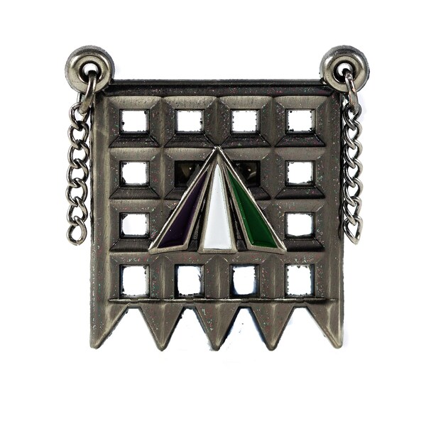 Suffragette - Portcullis Holloway Prison Charm Badge - Votes For Women