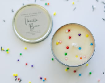 8 oz Vanilla Bean Soy Gift Tin