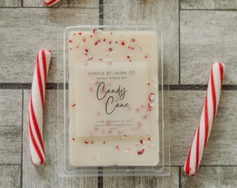 6 oz Candy Cane Soy Wax Melts