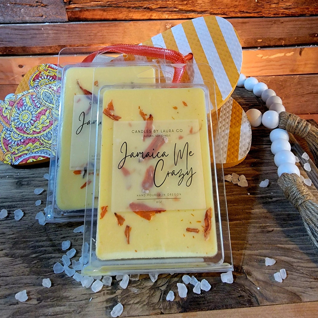 6 Oz Jamaica Me Crazy Soy Wax Melt Etsy