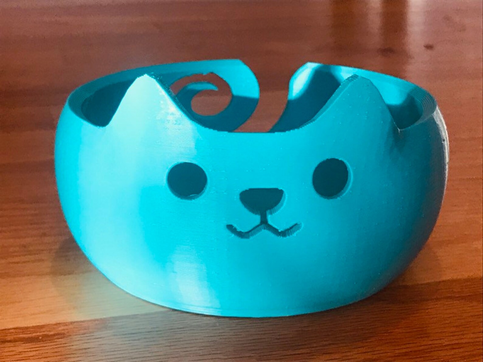 Cat Yarn Bowl Any Color From My Store Etsy