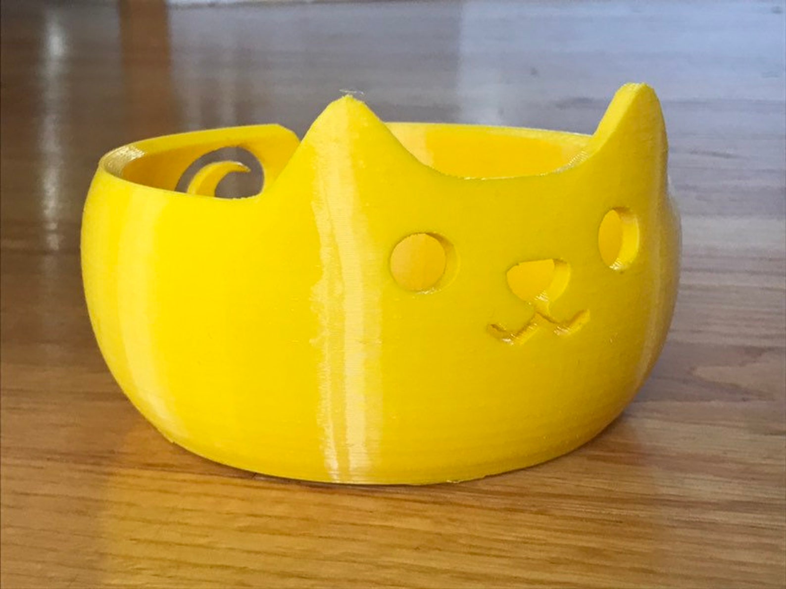 Cat Yarn Bowl Any Color From My Store Etsy