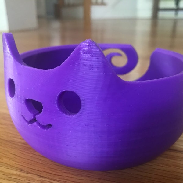 Cat Yarn Bowl - Any Color From My Store