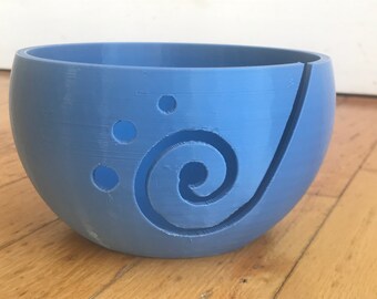 Solid DENIM Blue - Spiral Yarn Bowl