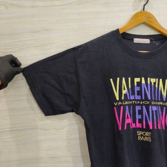 Vtg Valentino Christy Top Tee Large Vintage Valen… - image 4