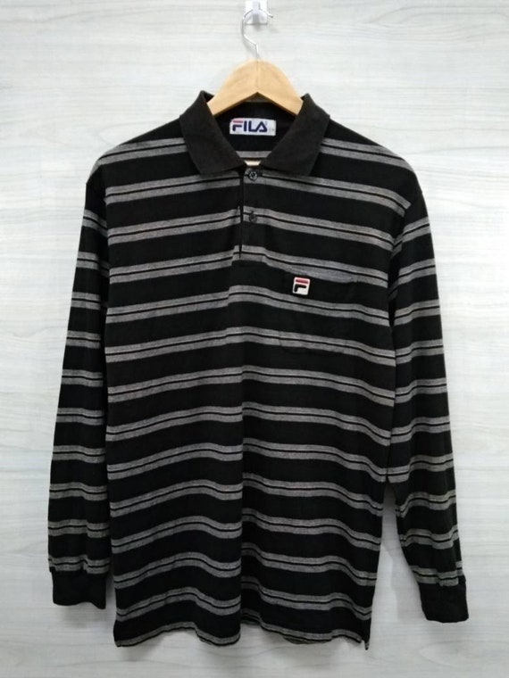fila button up shirt