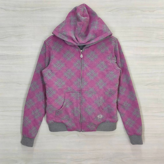 Volcom Hoodie Sweater Small Vintage Volcom Zipper Pink Size S Etsy