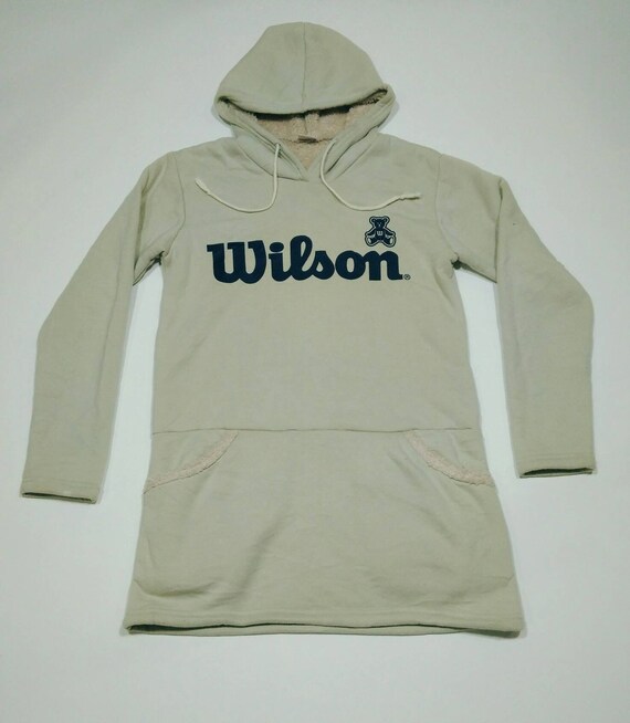 wilson fleece colorblock logo hoodie