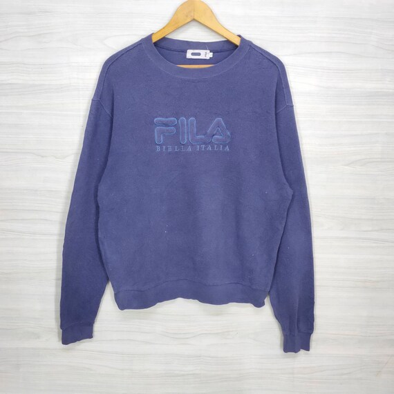 FILA Sweatshirt Vintage Fila Sweatshirts Sweater - Gem
