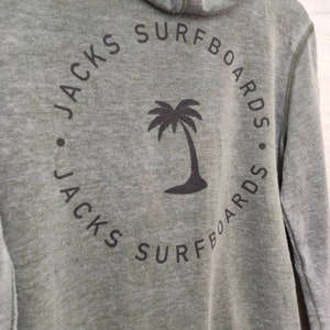 Jacks Surfboards Hoodie Vintage Jacks Surfer Ocean Wave Pattern ...