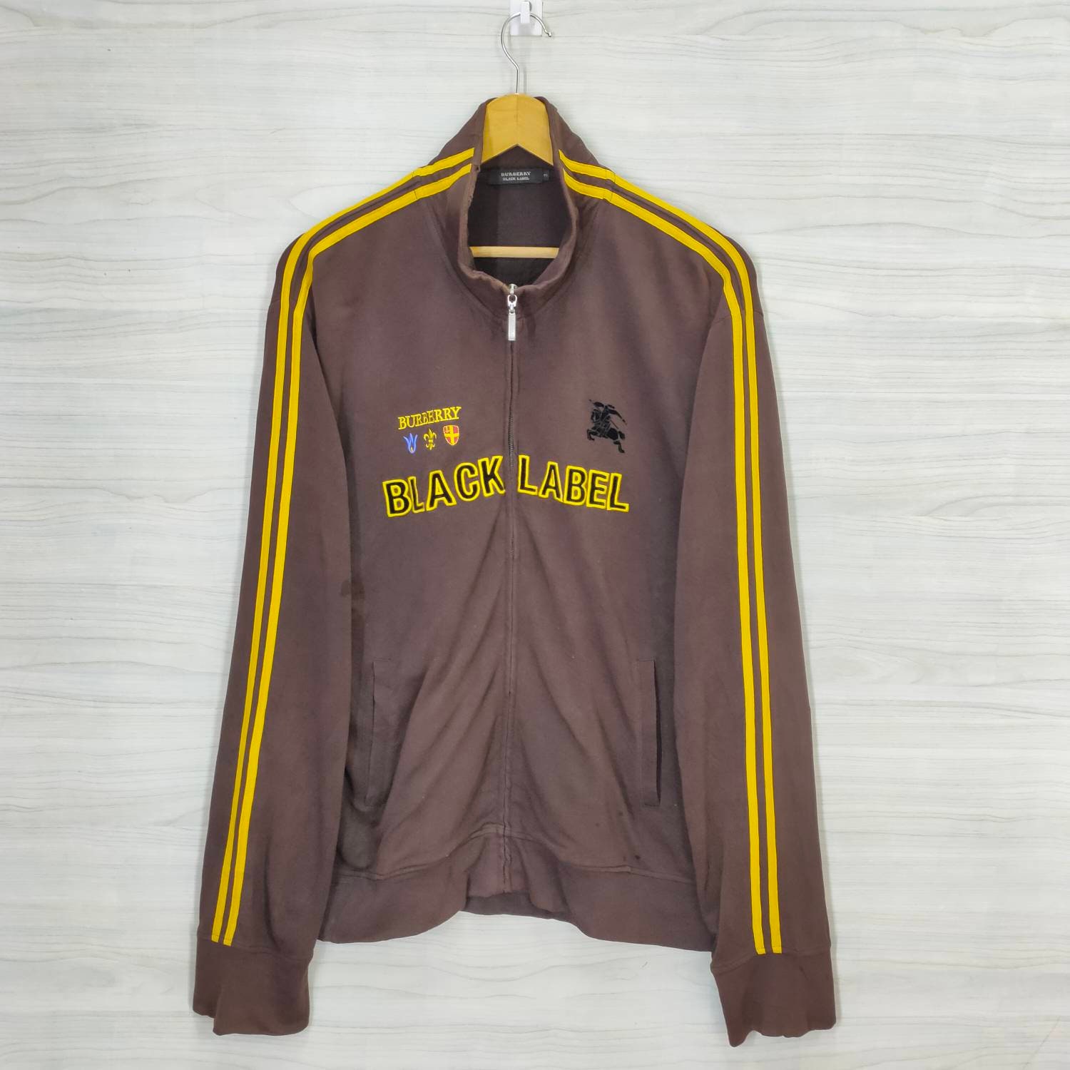 総合1位】 A1943 BURBERRY BLACK LABEL リバーシブル トートバッグ
