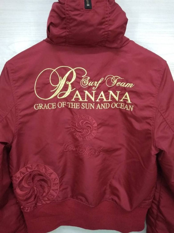 BANANA SEVEN Jacket Vintage 90s Banana Seven Surf… - image 5