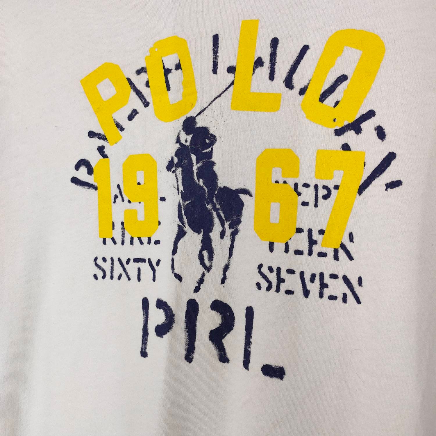 Polo Ralph Lauren T-shirt Vintage 90s Polo Ralph Lauren White Tee