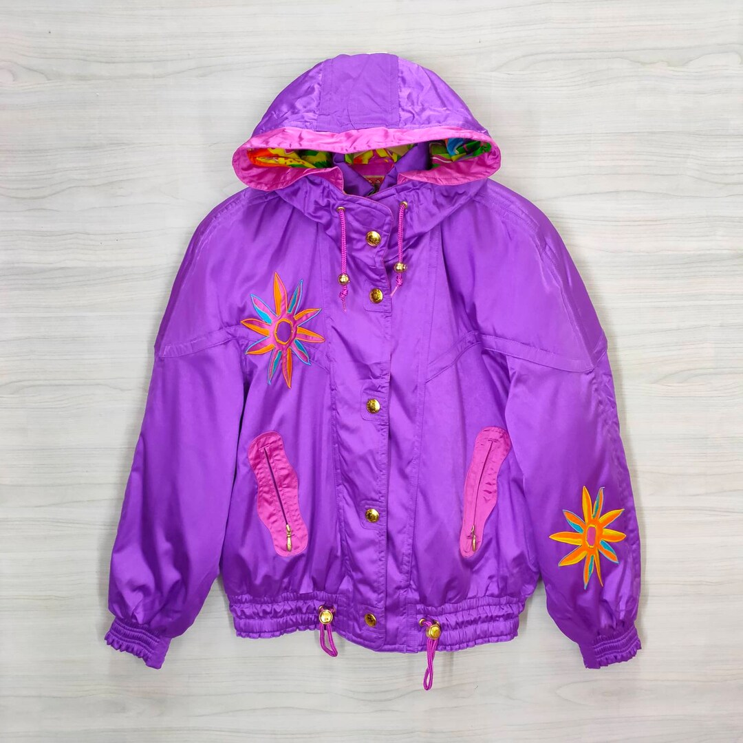 PHENIX Ski Jacket Vintage 90s Phenix White Blue Jacket