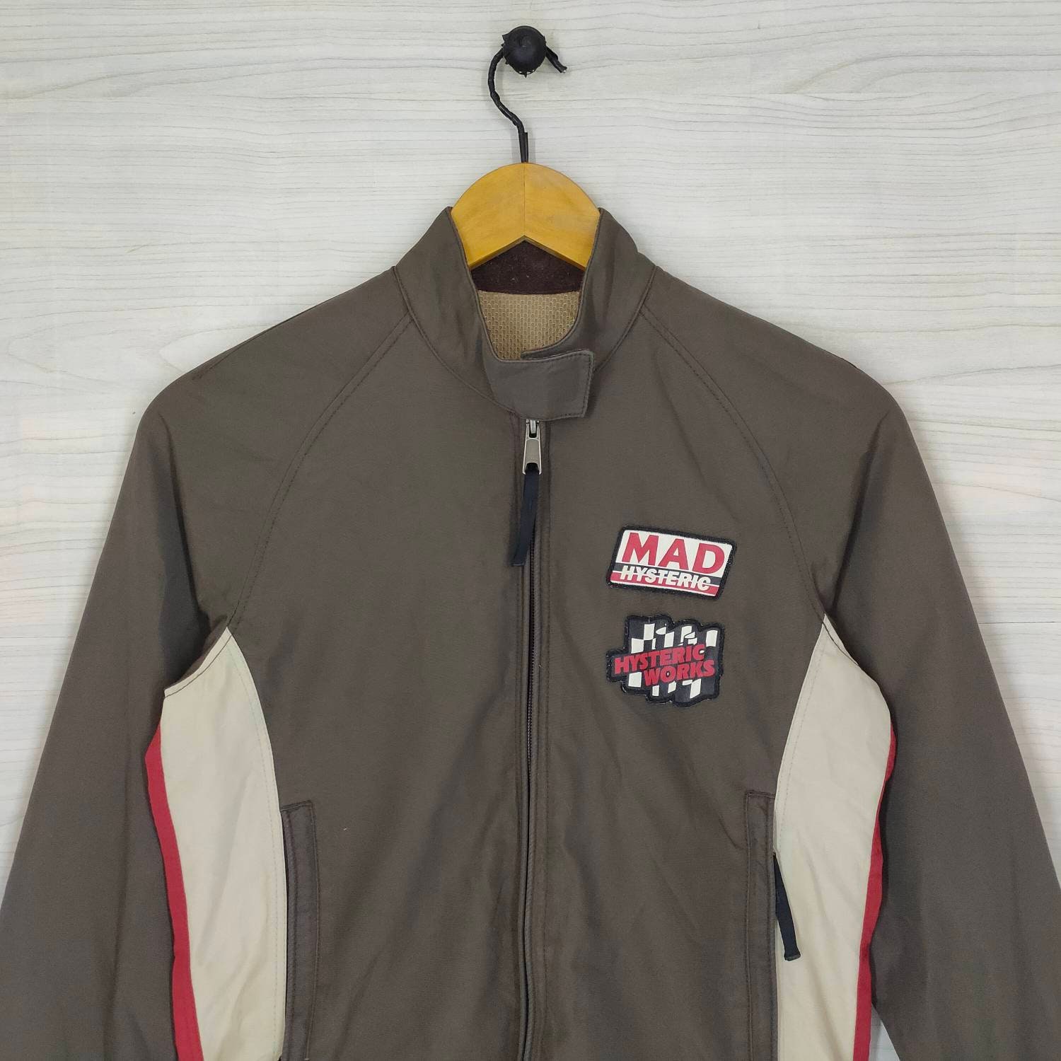 Vintage Hysteric Glamour M65 Jacket Metal Patches Coat