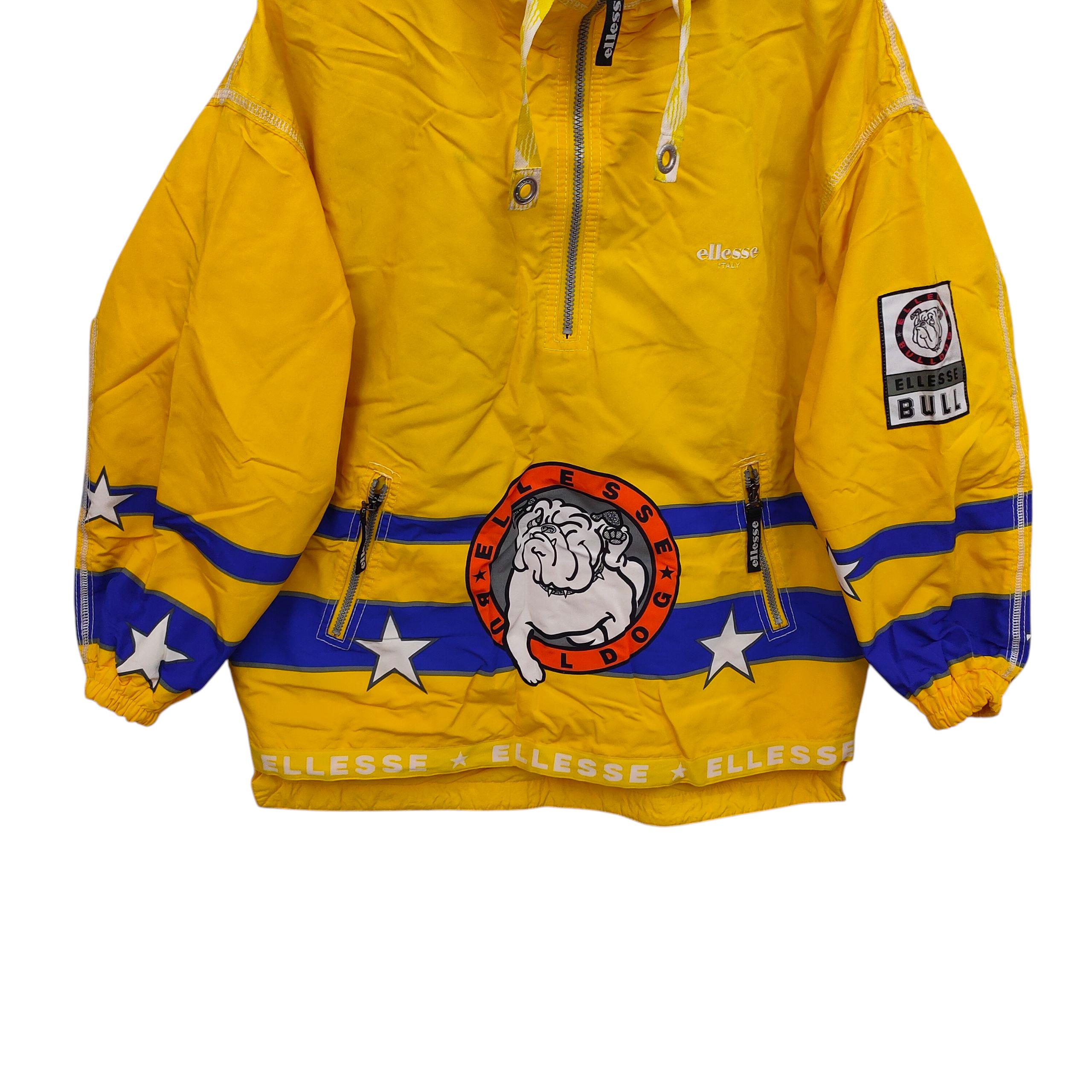 ELLESSE Ski Jacket Medium / Vintage Colorblock Winter Jacket