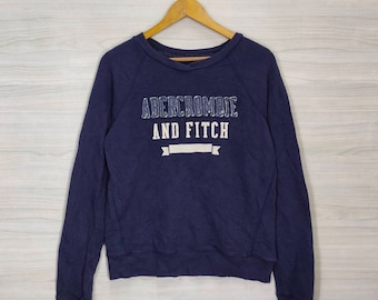 ABERCROMIE Raglan Sweatshirt Medium Vintage Abercrombie and Fitch Trui Ronde hals Trui Pullover Maat M