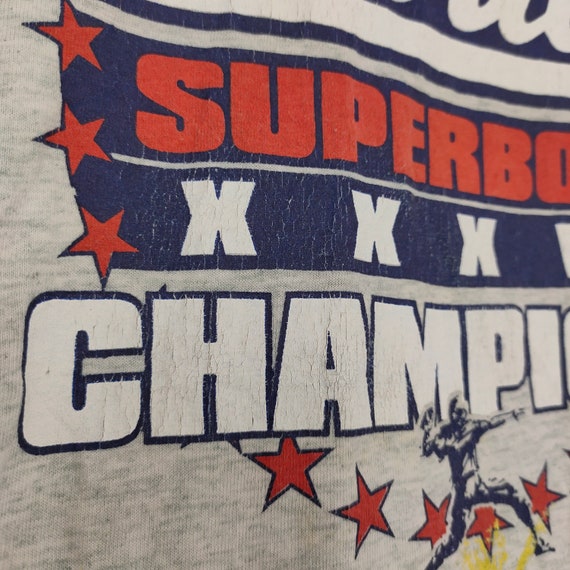 Y2K New England Patriots Tshirt X-Large Vintage 2… - image 7