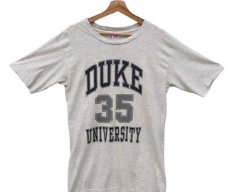 90s Duke University Top Tee Medium Vintage US College Single Stitch Made in USA Size M