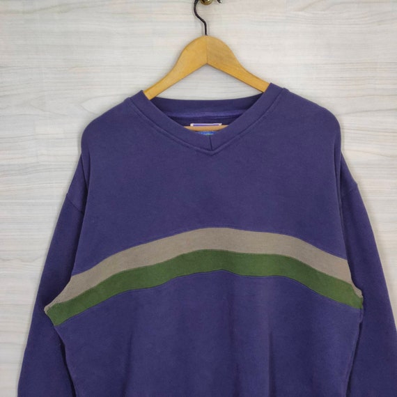 North Crest Sweater Vintage Sweatshirt Jumper Pul… - image 5