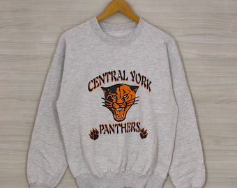 Vintage Central York Panters Crewneck Sweatshirt Medium