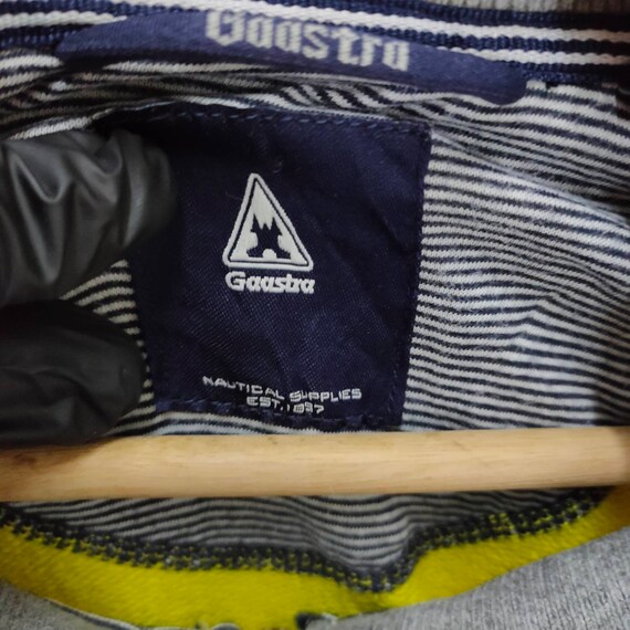 Vtg Gaastra Sweater Vintage Original Watergear Embroidery Zipper  