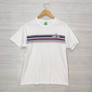 HANG TEN White tshirt Vintage Hang Ten California White Shirts Streetwear  Large