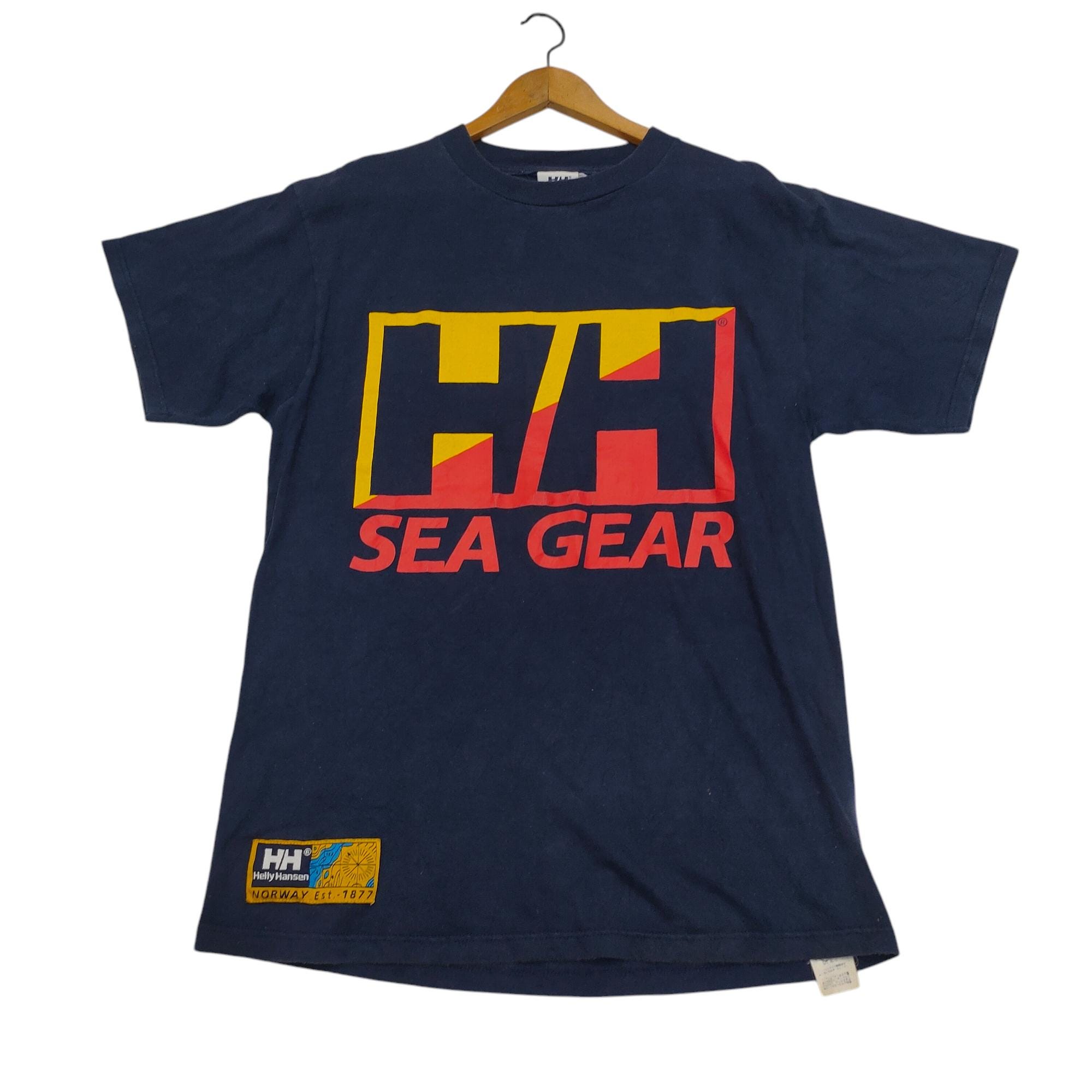 90s Helly Hansen T-shirt Large Vintage Helly Hansen Sea Gear Tee 