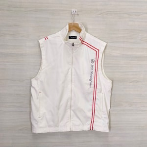 Grand Slam Munsingwear Windbreaker Vest Large Vintage Grandslam 1955 Munsingwear White Tank Top Size L
