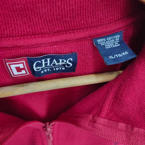 Chaps Ralph Lauren Sweater Quarter Zip Vintage Ralph Lauren