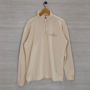 Y2K Morgan Creek Golf Club Quarter Zip Sweater Vintage Gear For Sport Sweatshirt Jumper