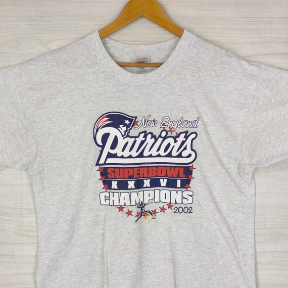 Y2K New England Patriots Tshirt X-Large Vintage 2… - image 4