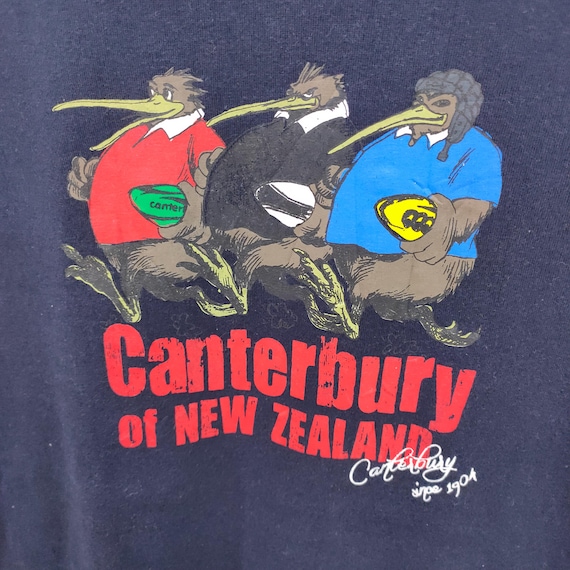 ヴィンテージ カンタベリー キウイ Tシャツ | マオリ ラグビー