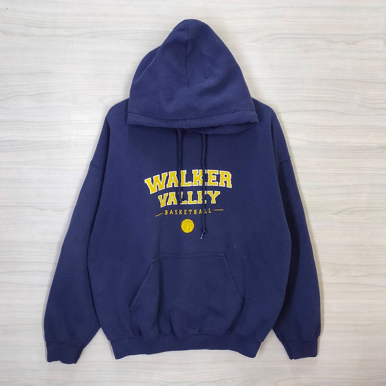 Walker Valley Basketball Hoodie Navy Blue Walker Valley Sweatshirt