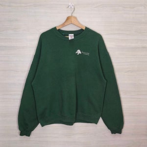 Vintage Superior NW Tree and Shrub Care Crewneck Green Size L