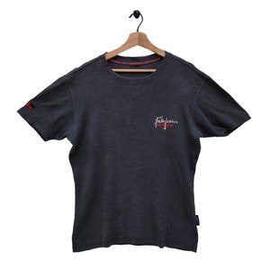 Vtg Fubu Jeans Tee Medium Vintage Fubu Crewneck T-shirt Black Size M