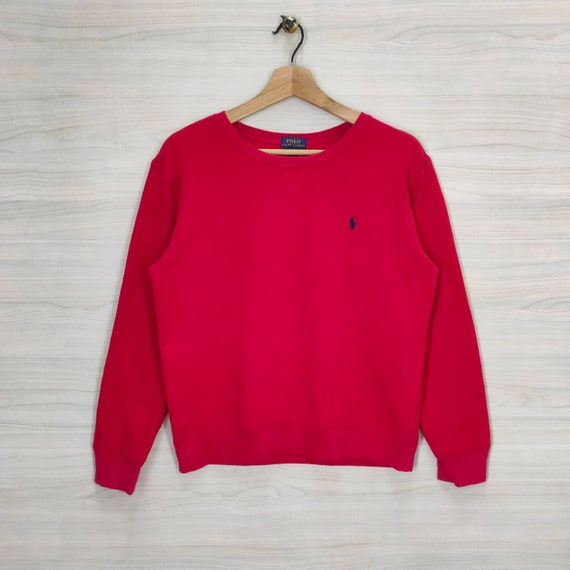 Vtg 90s Polo Ralph Lauren Crewneck Sweatshirt Medium Vintage Polo 