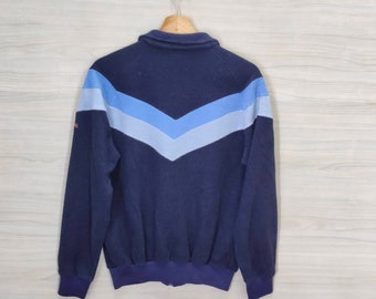 最高ファッション - 古着 y2k 90s ellesse ネイビー ストライプ
