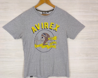 Vintage Avirex In Hoc Sicno Vinocs Top Tee Womens Size L