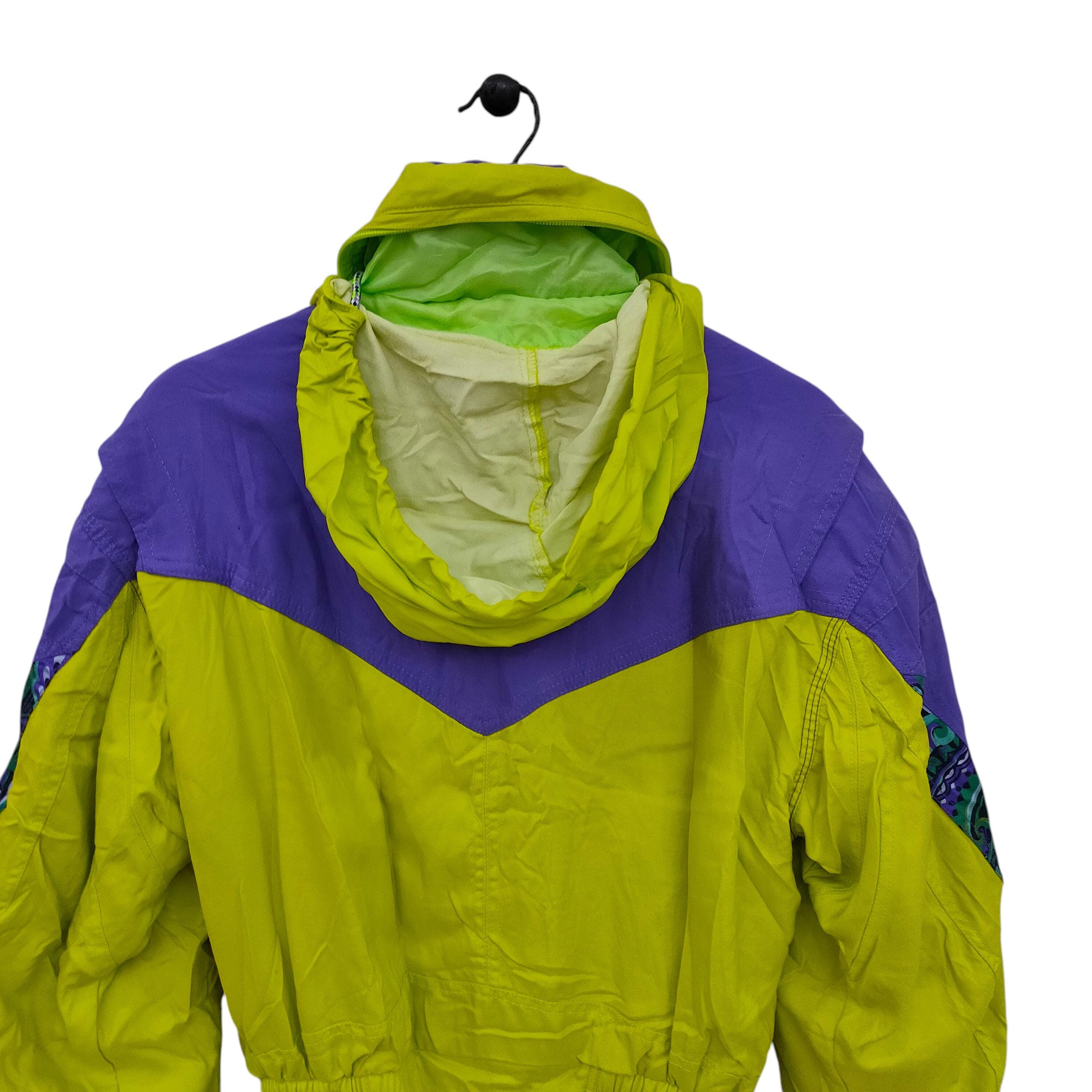Vintage 90s Mirage Mistral Ski Jacket Medium – Bold Colorblock