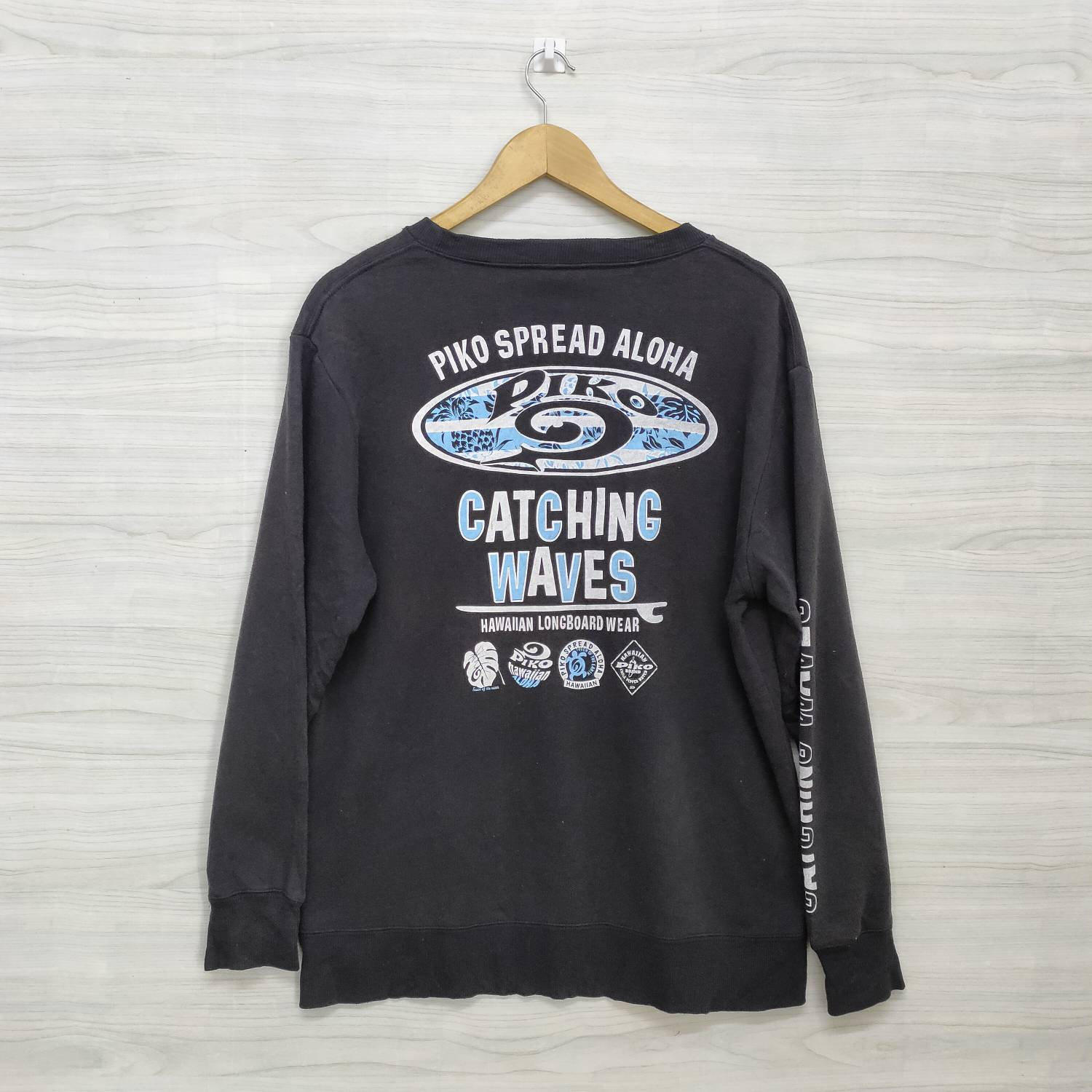 Piko Crewneck Sweatshirt Medium Vintage 