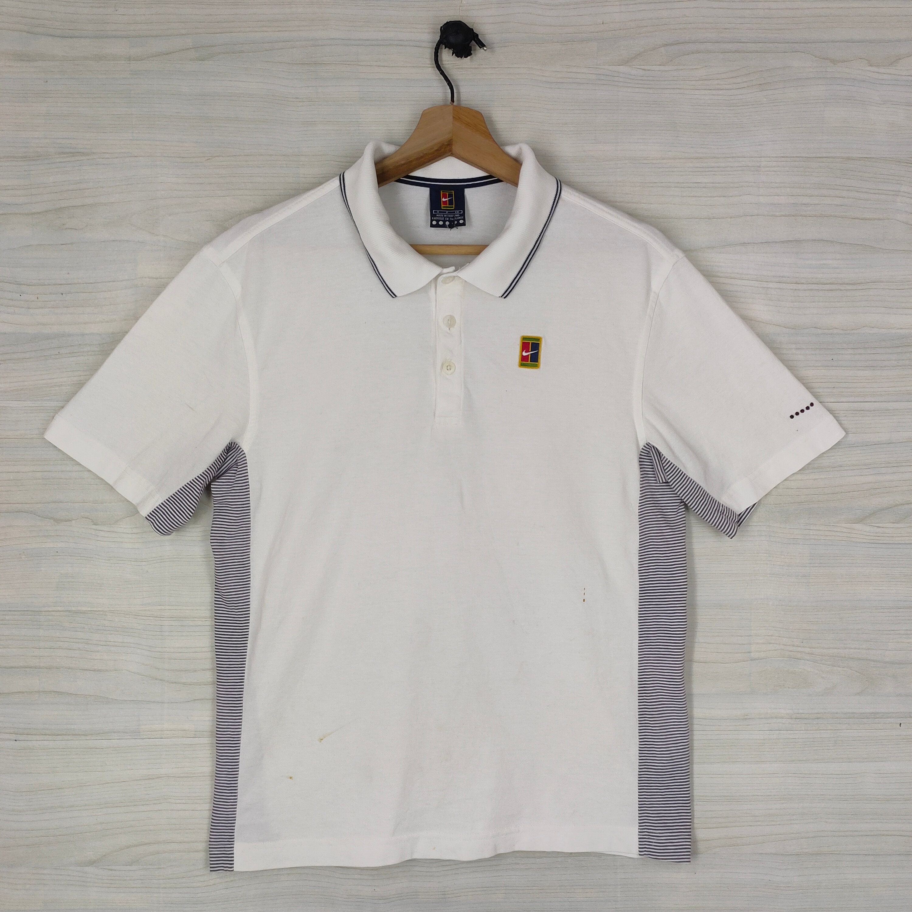 Vtg Nike Court Polo Shirt Small Vintage Nike Andre Agassi Vtg Nike Court Polo Shirt Small Vintage Nike Andre Agassi