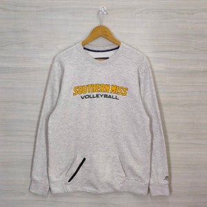 The University of Southern Mississippi Crewneck Medium Vintage Sweatshirt Russell Athletic Miss Volleyball Sweater Jumper Pullover Size M image 1