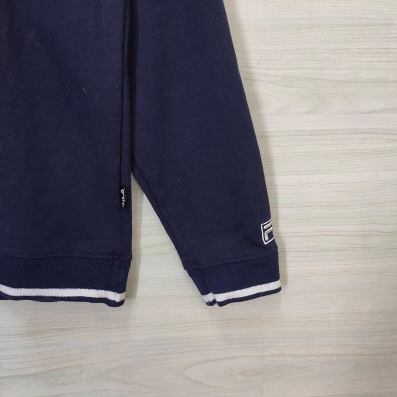 Unisex Fila Tan Vintage Crewneck Sweater