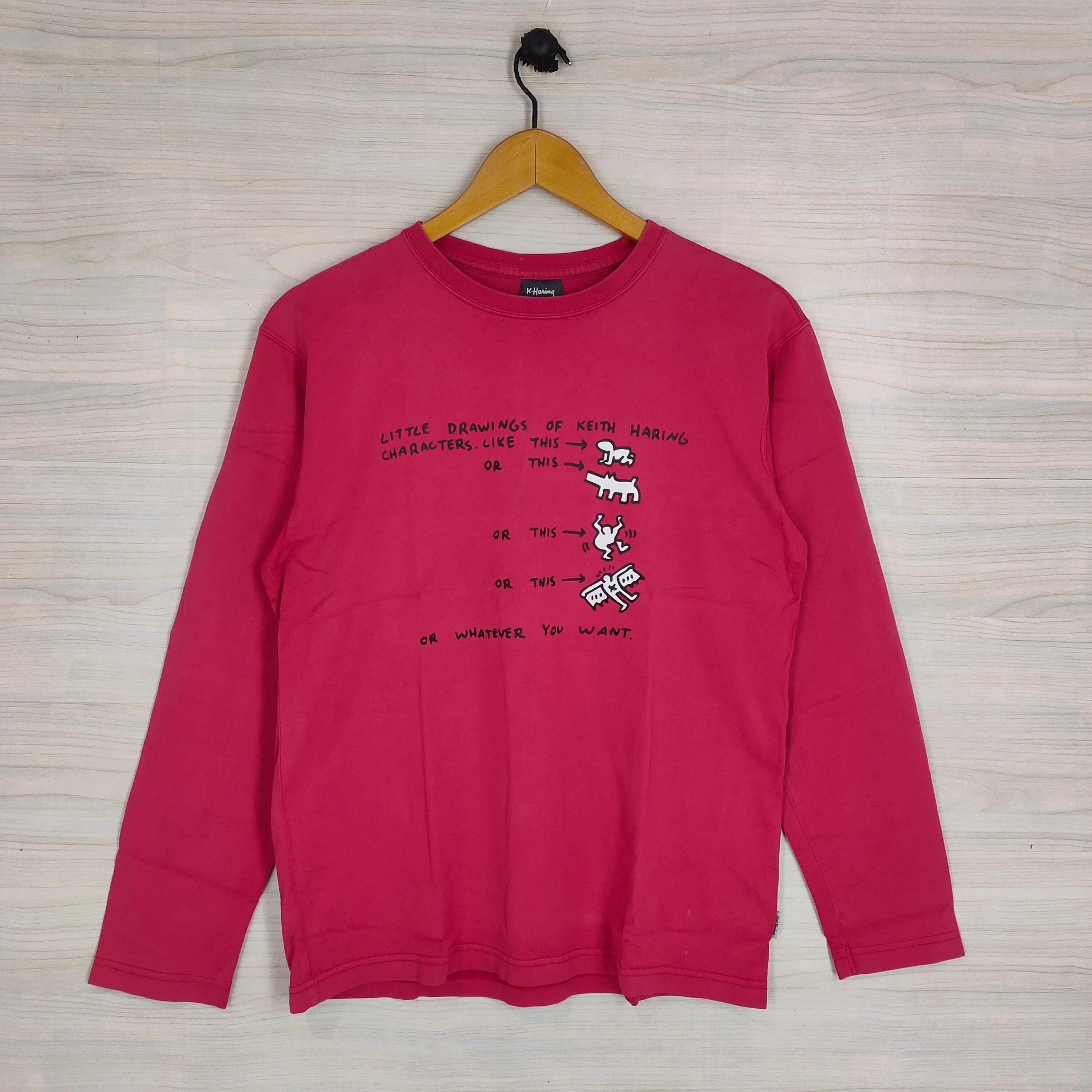 Keith Haring Long Sleeve Shirt - Etsy Keith Haring Long Sleeve Shirt - Etsy