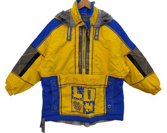Vintage Phenix Ski Jacket | Men's Large | Retro 80s 90s Colorblock