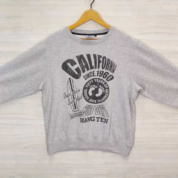 90s Hang Ten California Sweatshirt Medium Vintage California