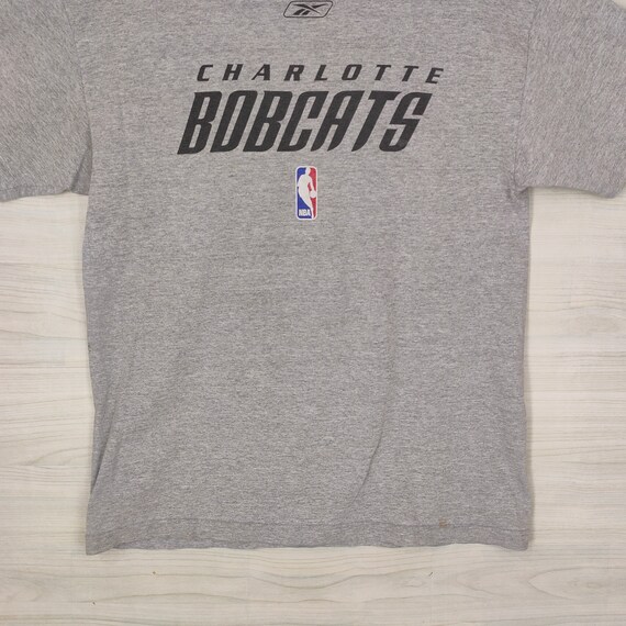 Y2K Charlotte Bobcats Tshirt Medium Vintage Reebo… - image 5